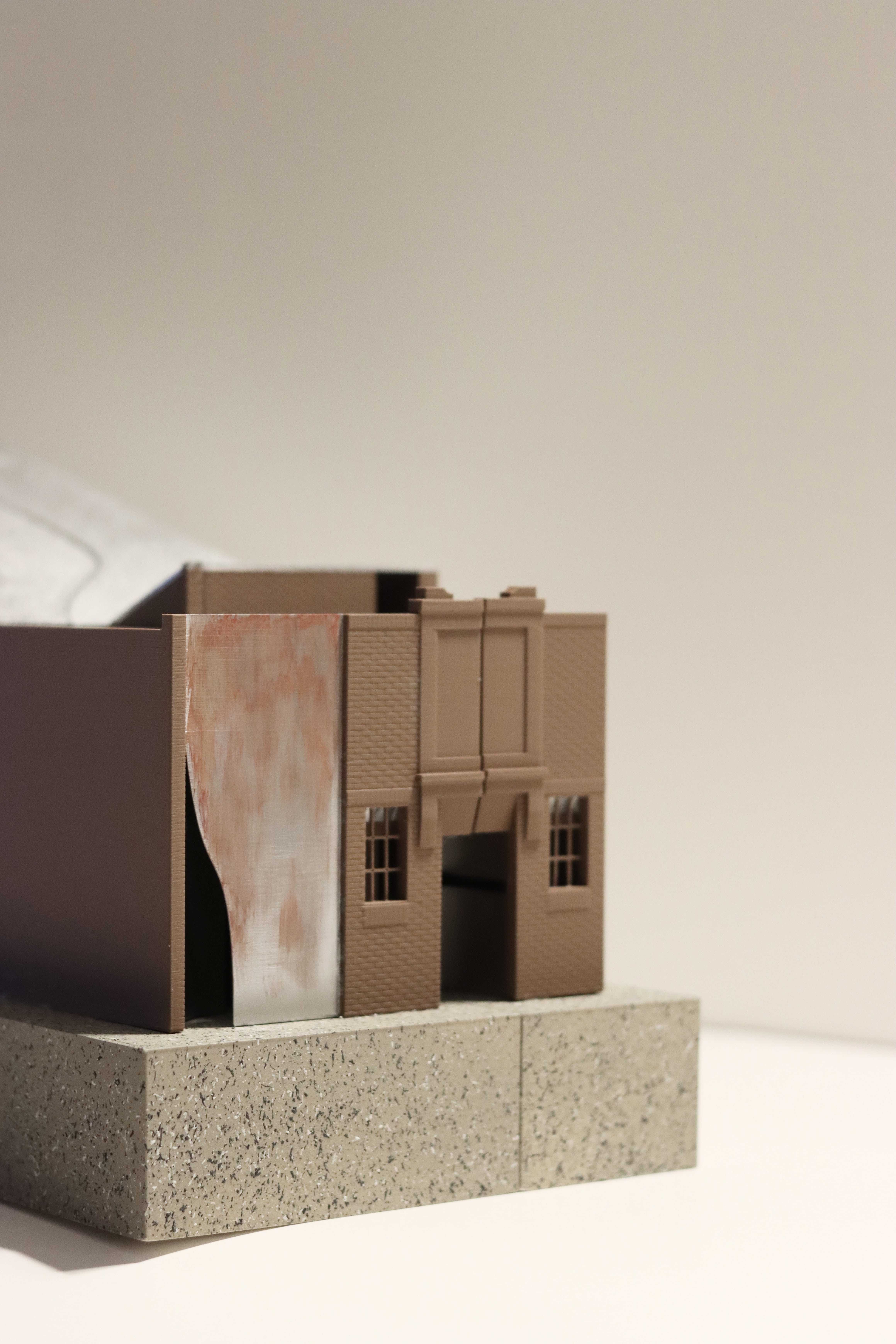 1:50 Physical Model. Facade.