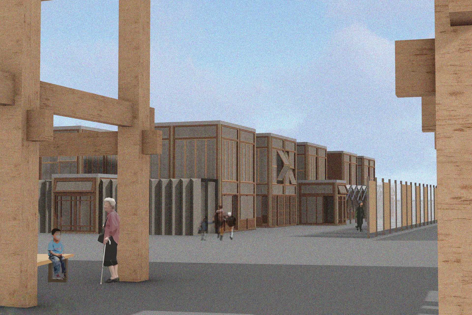 Exterior Render from The Grand Ring