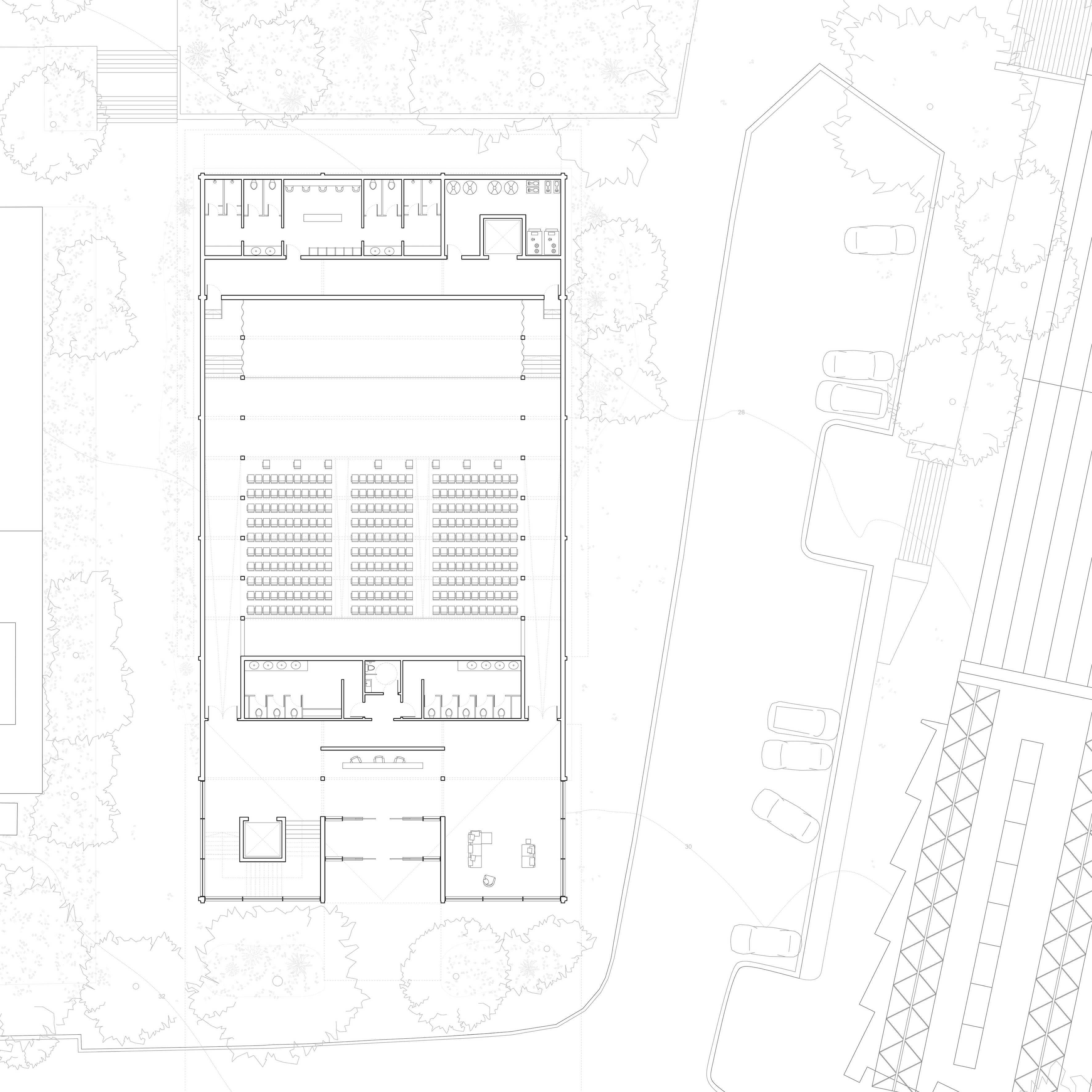 1:150 Ground Floor Plan