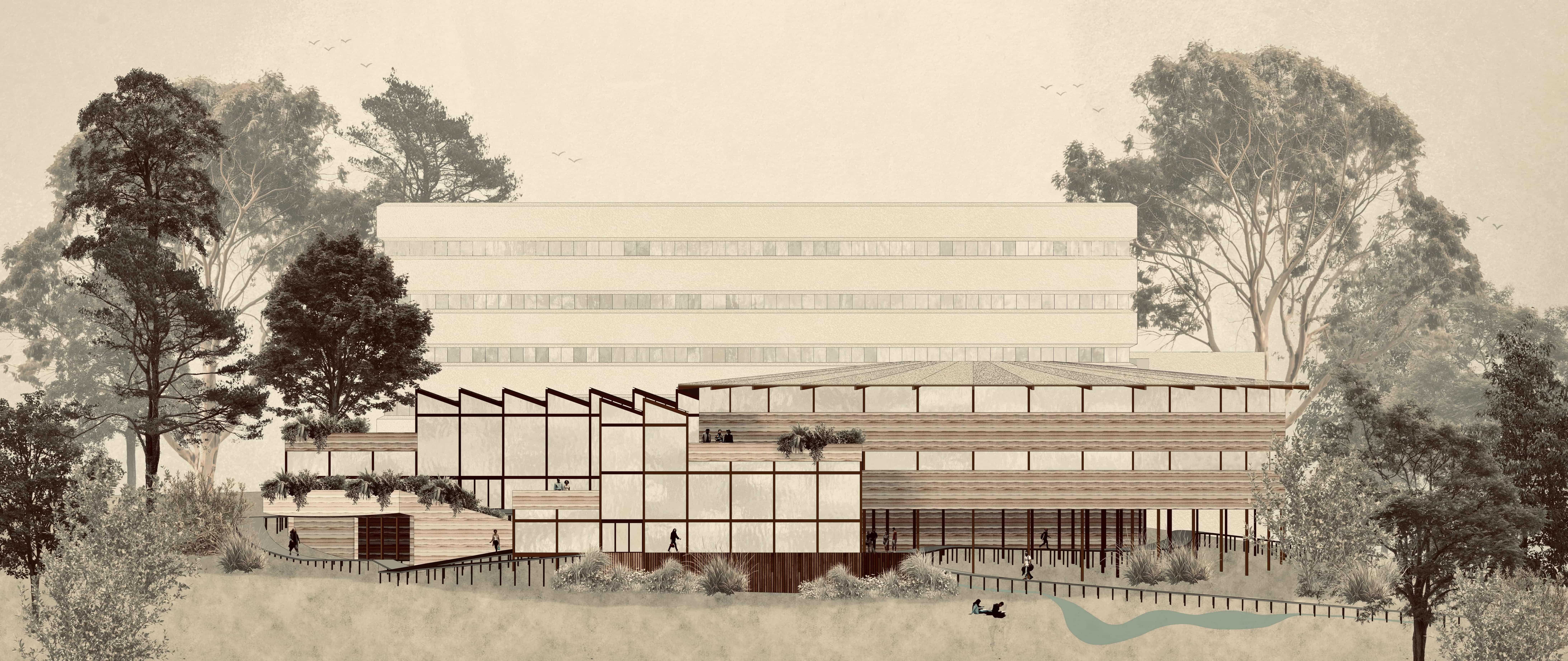SOUTH ELEVATION / 