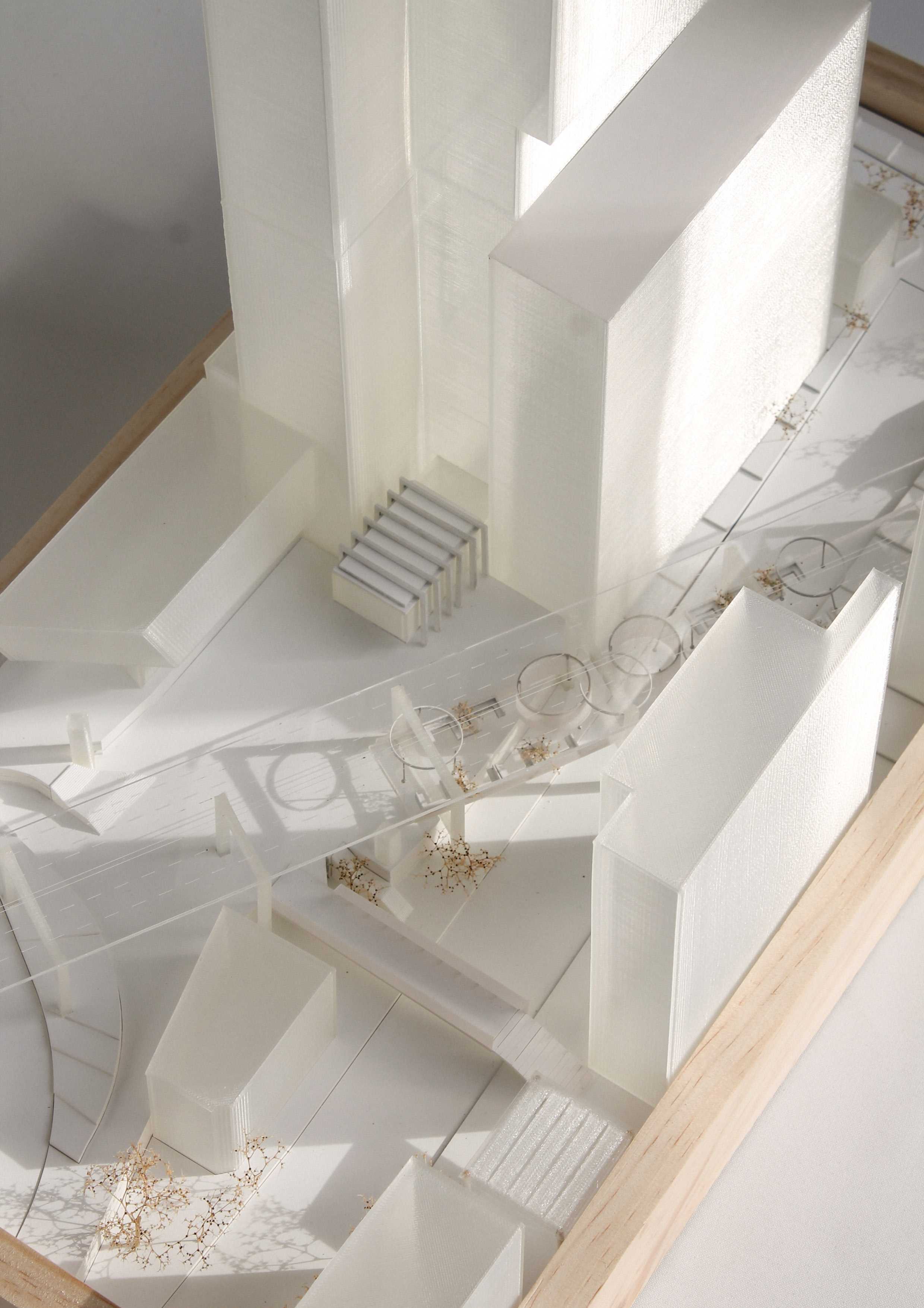 Architectural section drawing, Sussex & Kent under-croft, Sydney CBD.