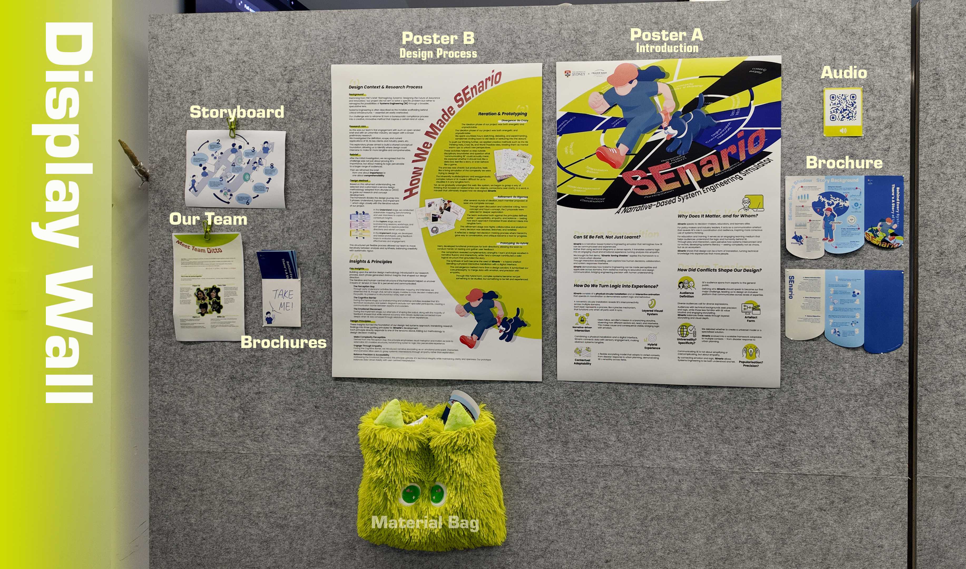 Exhibition setup