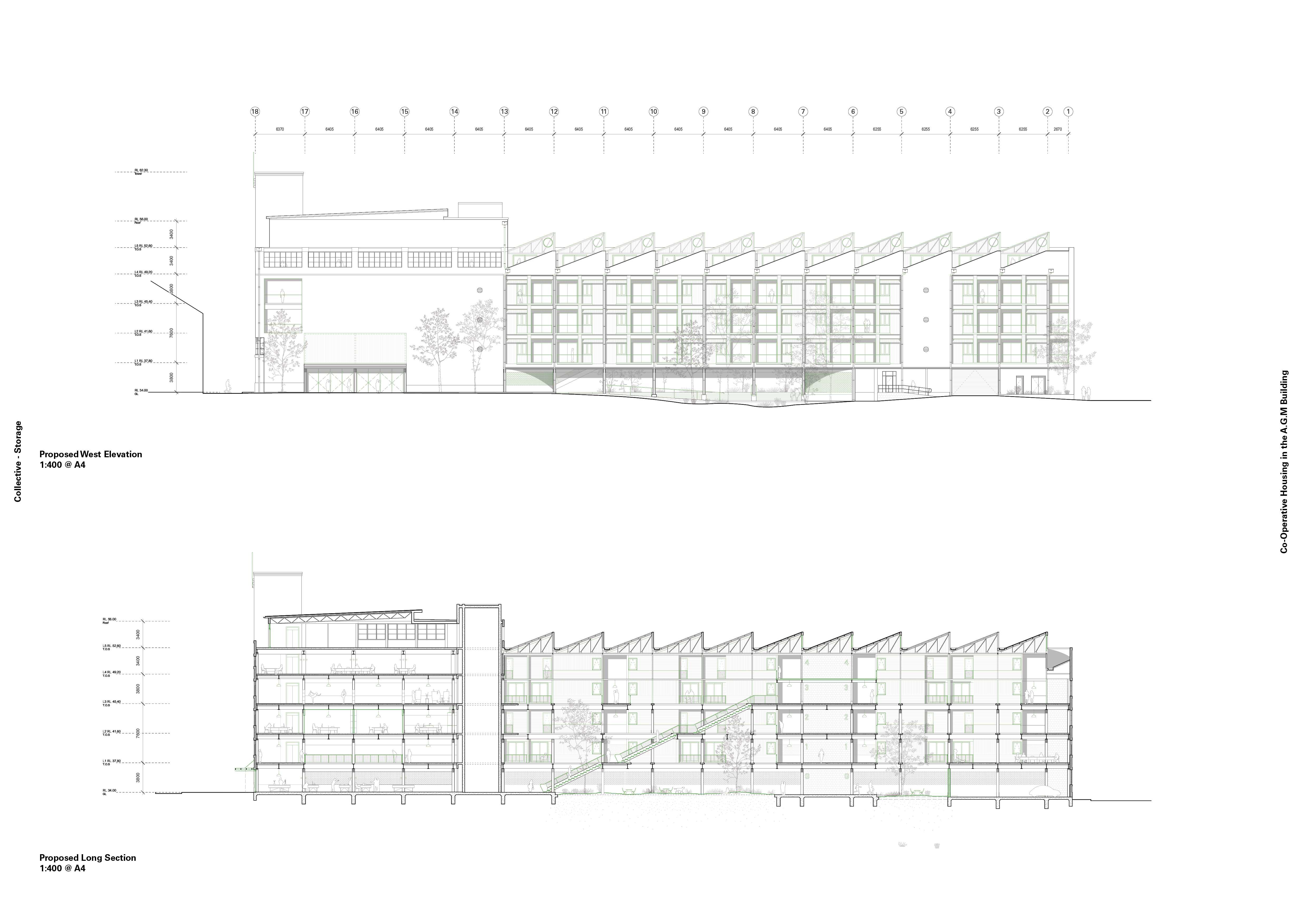 West Section + Long Section
