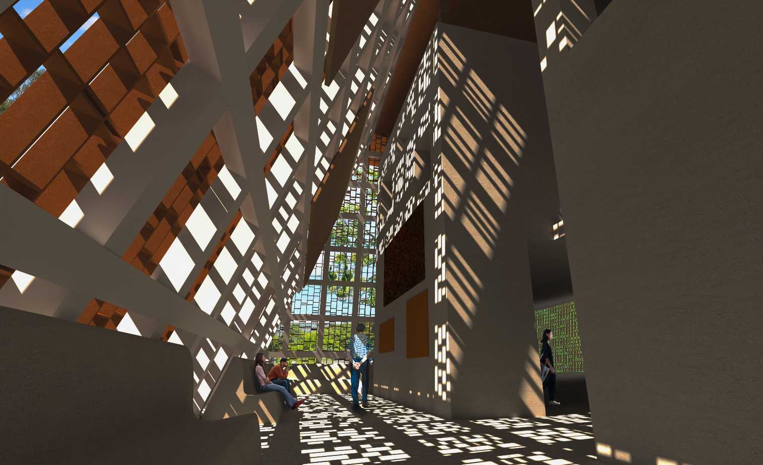 Interior Visualisation - Art Gallery
