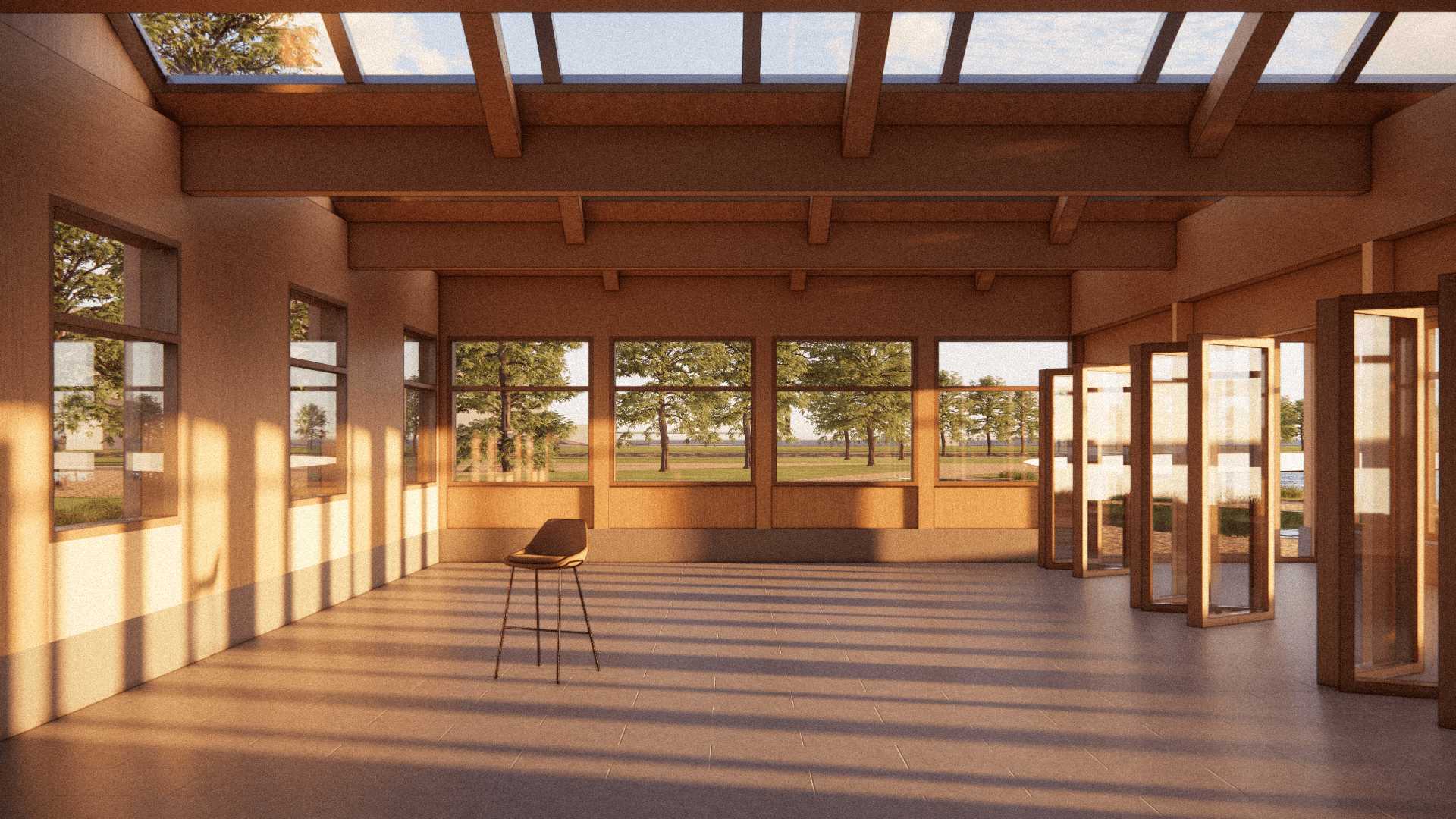 Exhibition Space Render