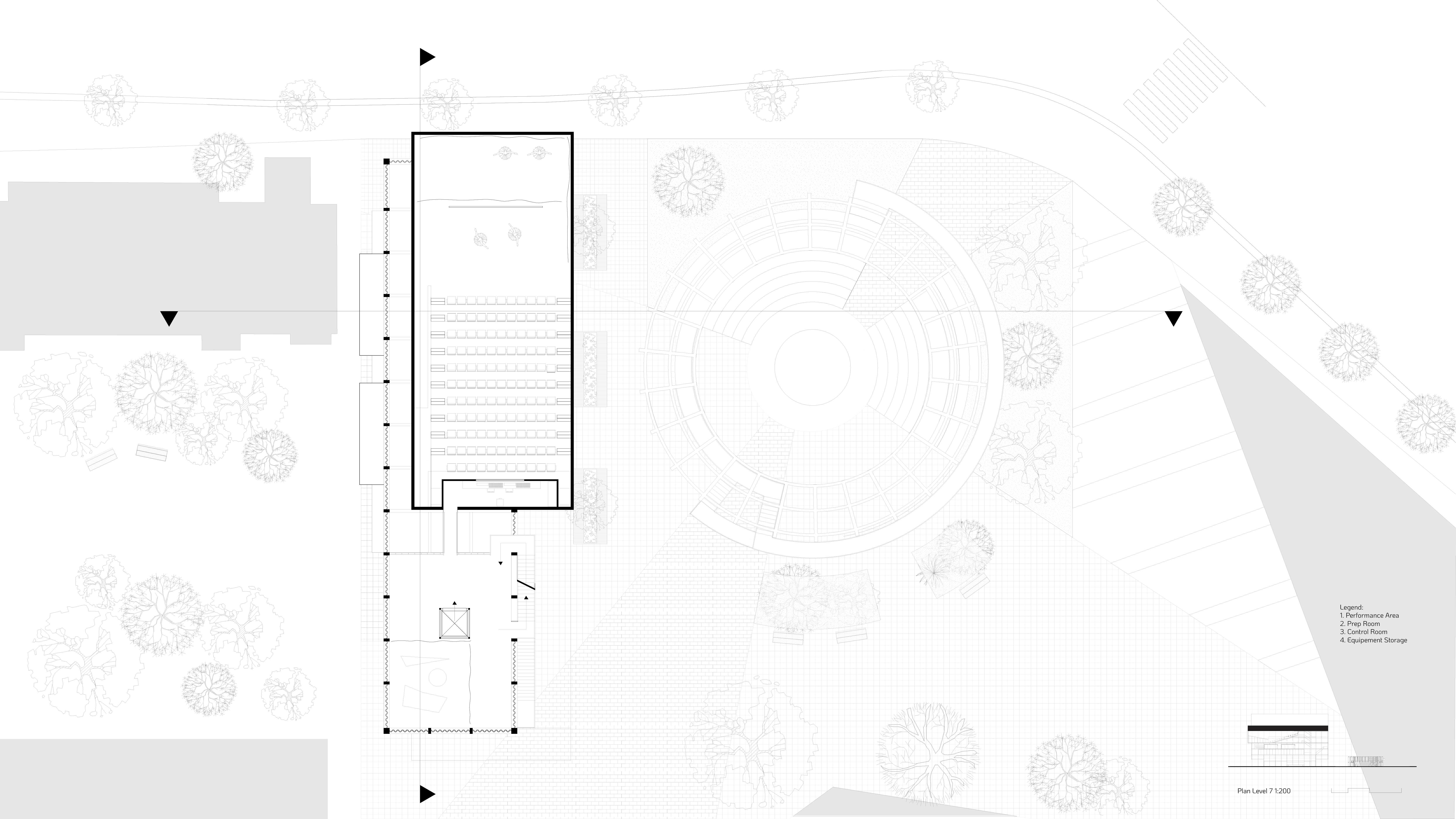 1:200 Level 7 Plan