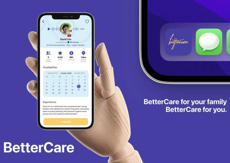 BetterCare supports your sick loved ones through reliable, compassionate care, while giving primary family caregivers the time, space, and support they deserve.