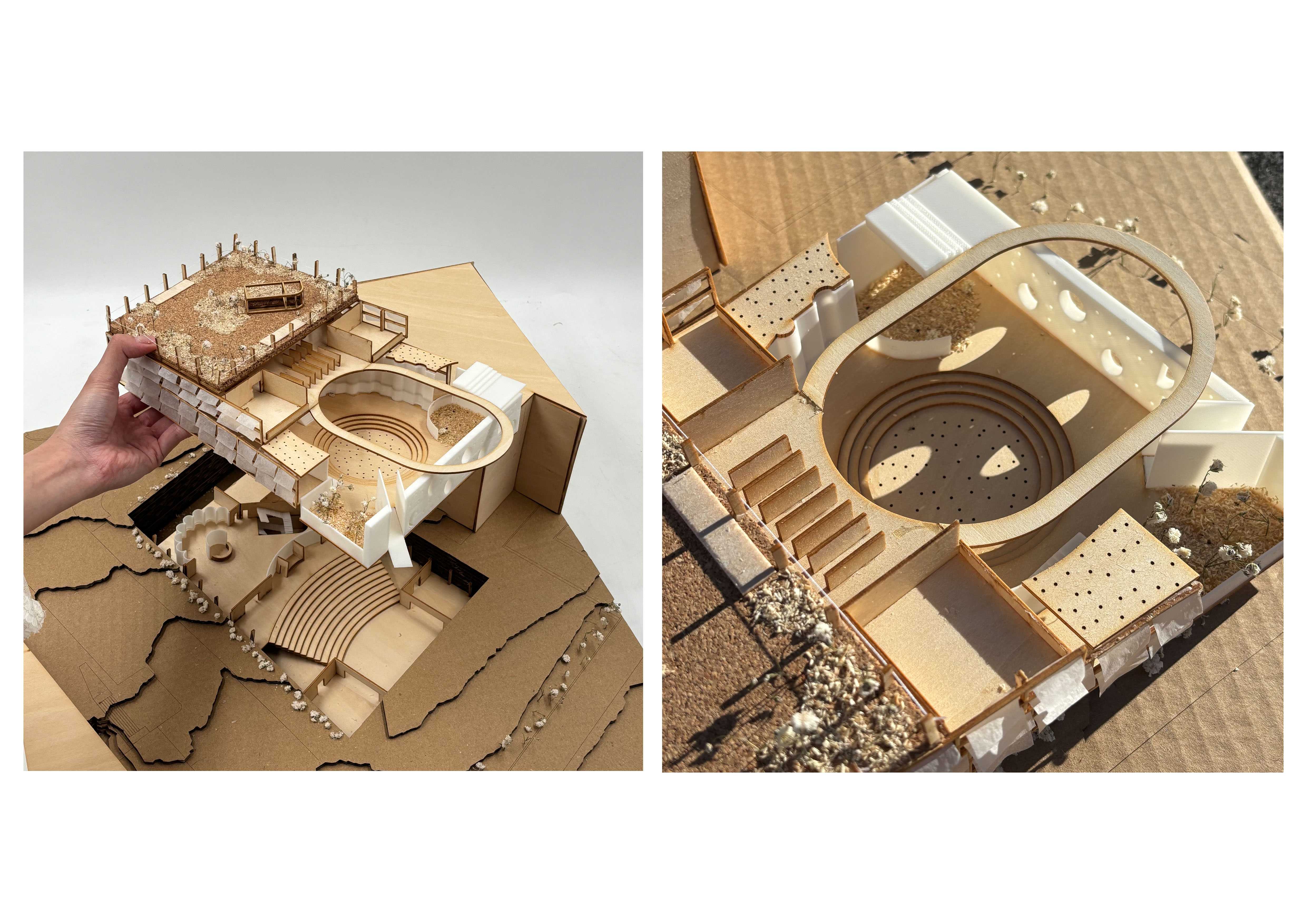 1:200 Building model