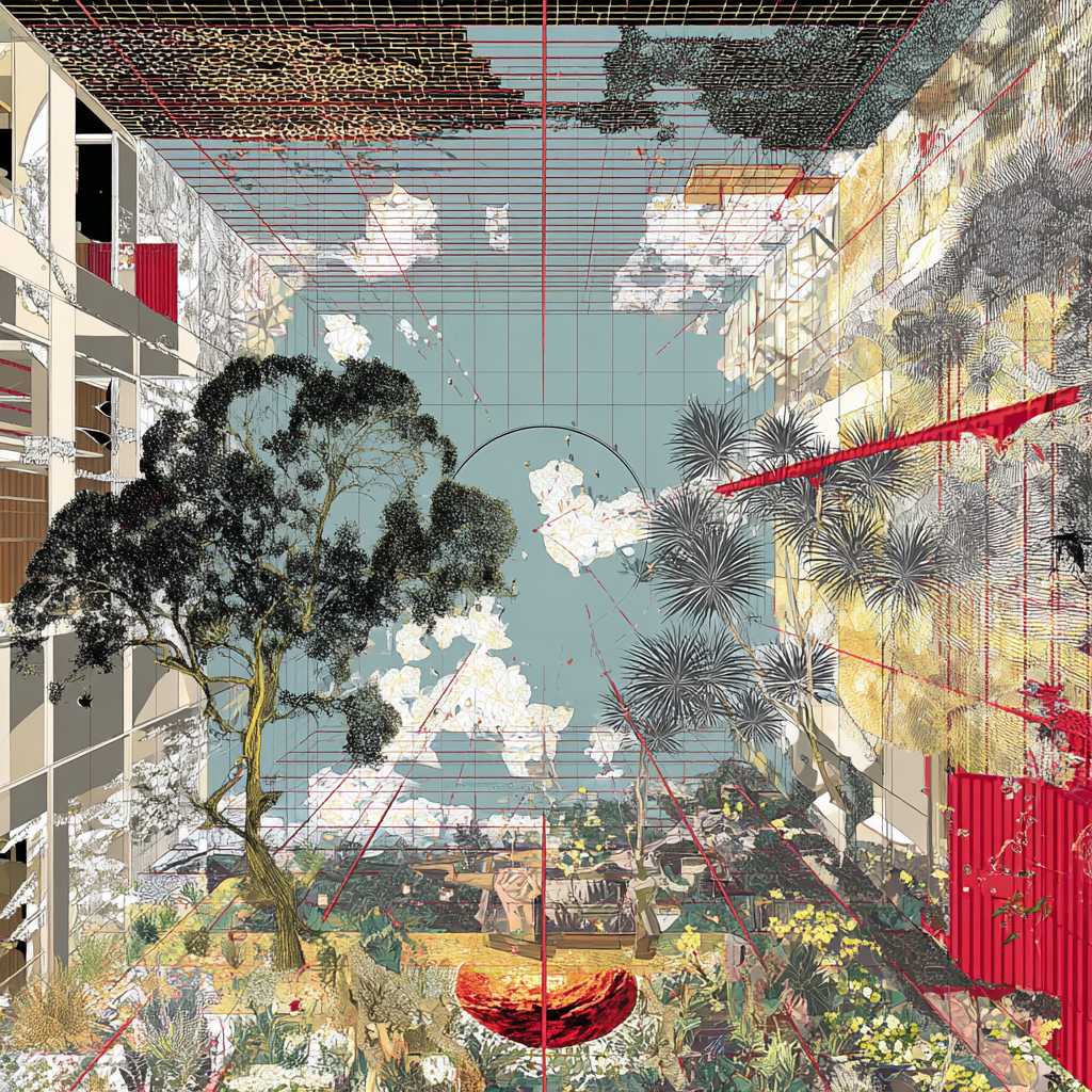 This project aims to engage in deep dialogue with the site by manipulating existing structure and landscape features, working with greenery and interlocking spaces to permeate the interior and exterior. 