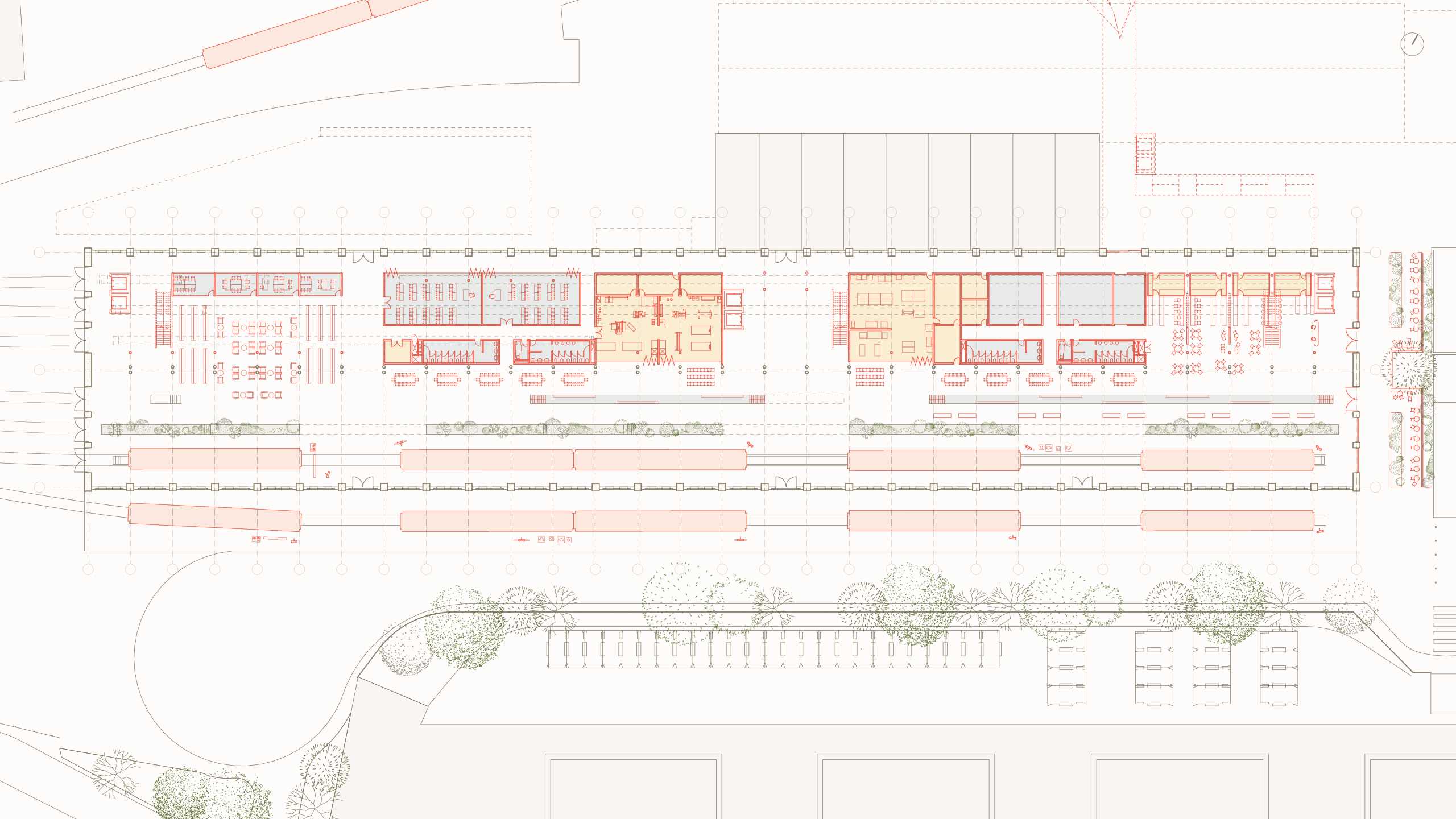 The LES ground plan intersperses private and public programs to encourage interaction, reconciling tensions between commercial and community interests through a strategy that is both economically viable and socially inclusive.