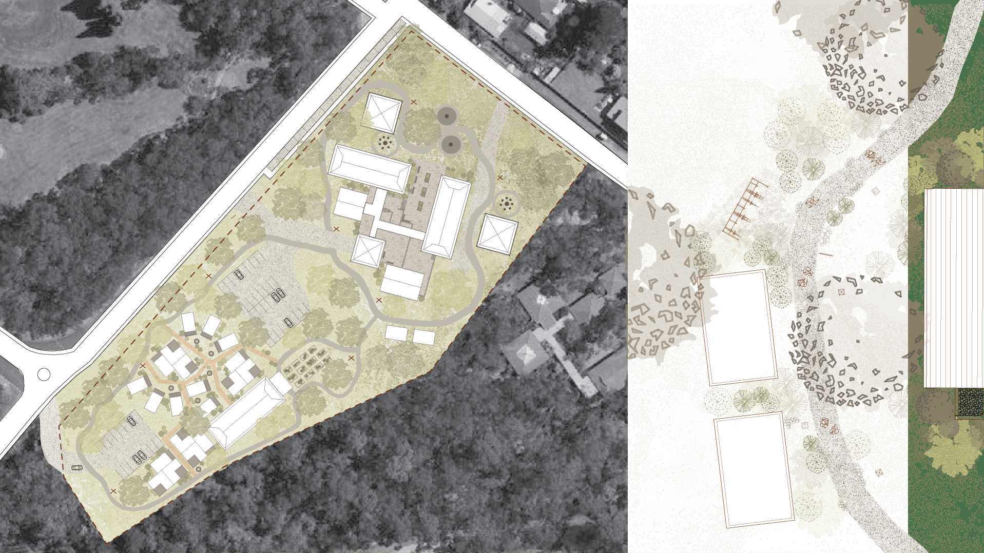 Master Plan and Walkway Detail