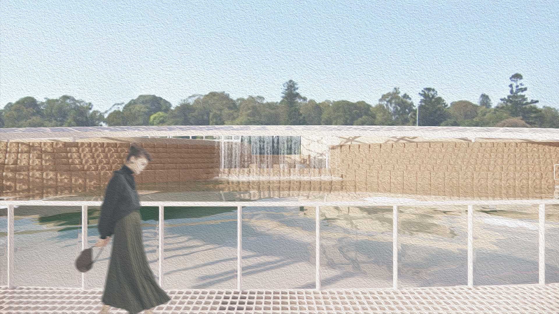 The Exhibition Zone shifts in response to changing activities and needs, while its views toward the city reveal another temporal layer: the slow, decades-long transformation of the urban landscape.