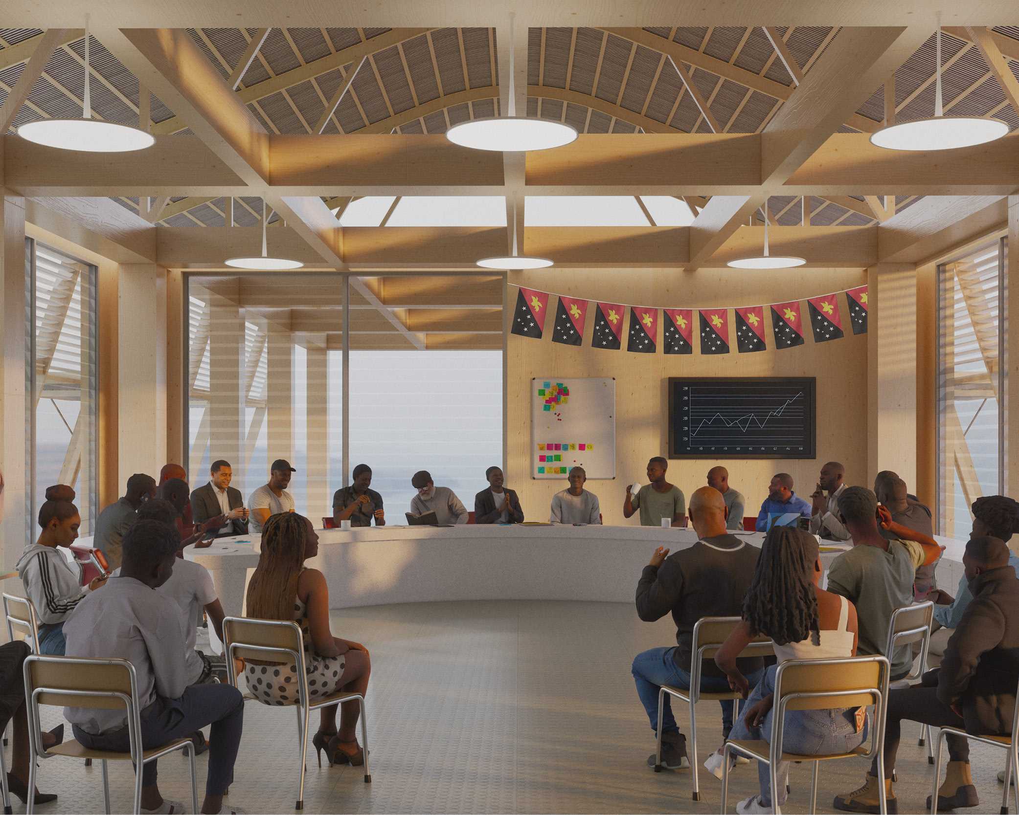 Council Meeting Place Render