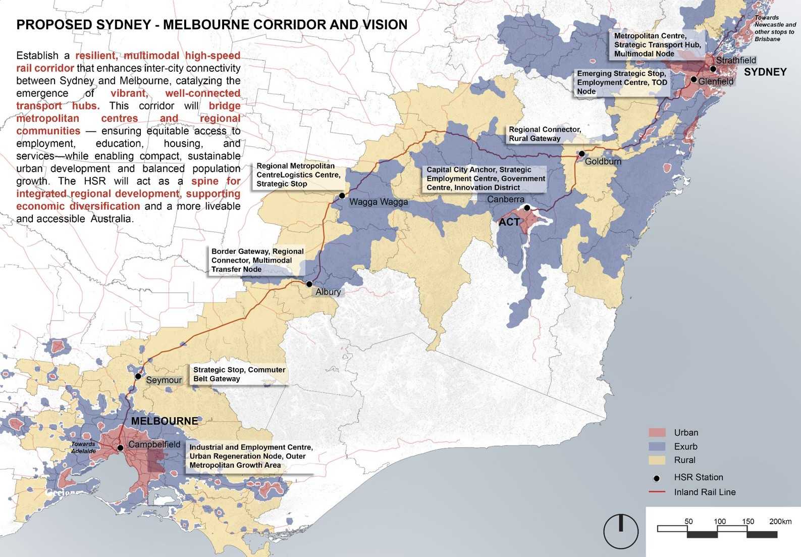 The Need for High-Speed Rail Between Sydney and Melbourne